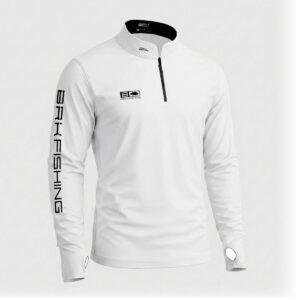 Camisa ArmorX Brk Fishing Branca com Proteção UV50+