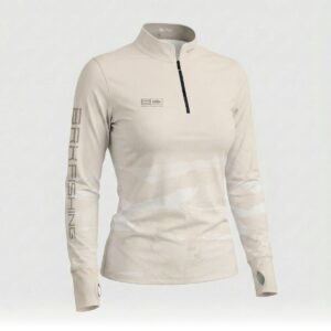 Camisa ArmorX Feminina BRK Fishing Ondas Areia com Proteção UV50+