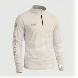 Camisa ArmorX BRK Fishing Ondas Areia com Proteção UV50+