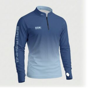 Camisa ArmorX BRK Fishing Degradê Azul Marinho com Proteção UV50+