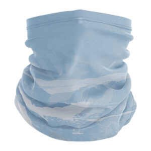 Bandana Tubeneck Brk ArmorX Ondas Azul Claro com Proteção UV50+
