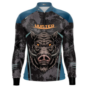 Camisa de Caça Brk Javali Camuflado com UV50+