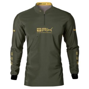 Camisa de Pesca Verde Brk Pesca Mundial com UV50+