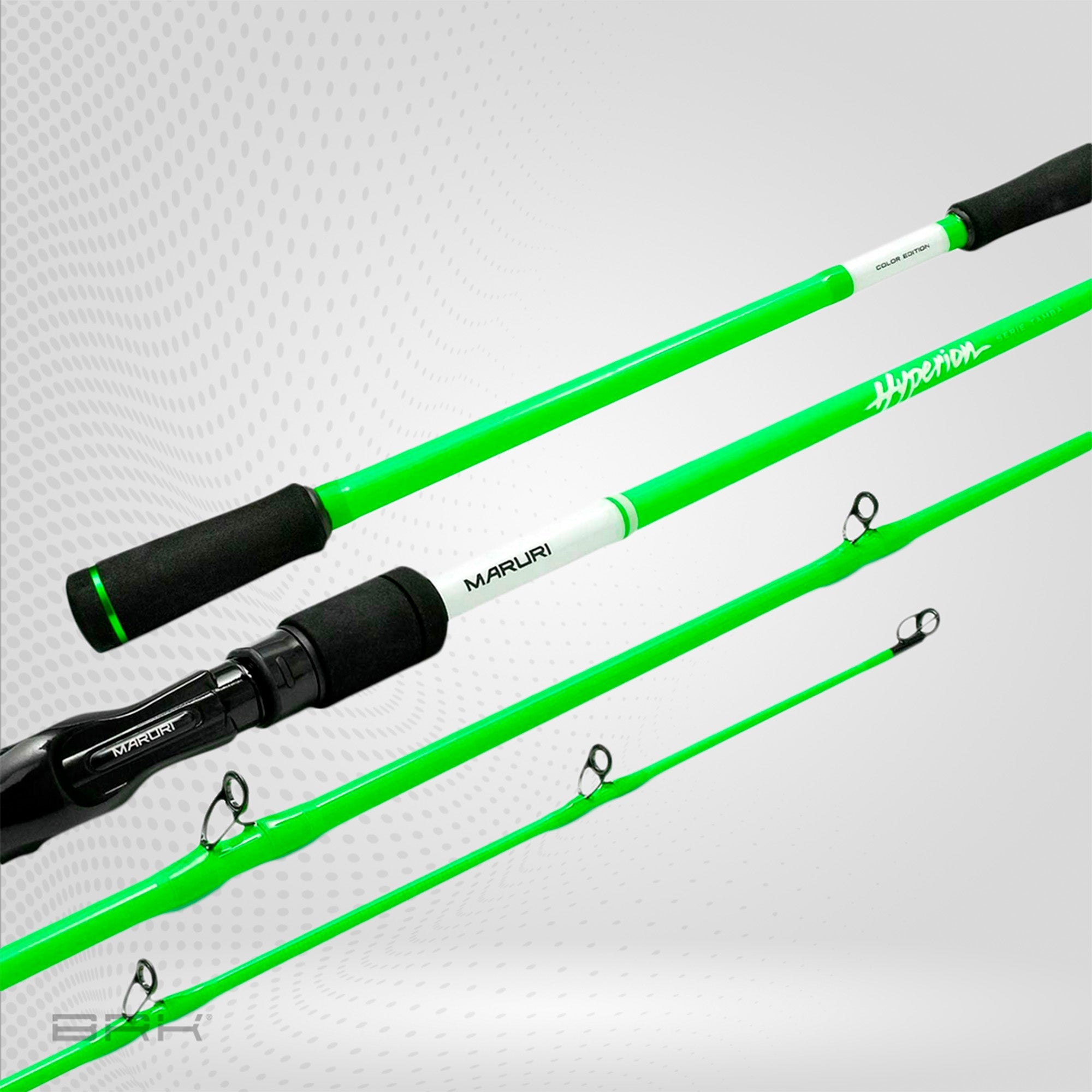 Vara de Pesca Maruri Verde Hyperion C-902H 60lb 2,70m - Carretilha (2 Partes) - Imagem 2