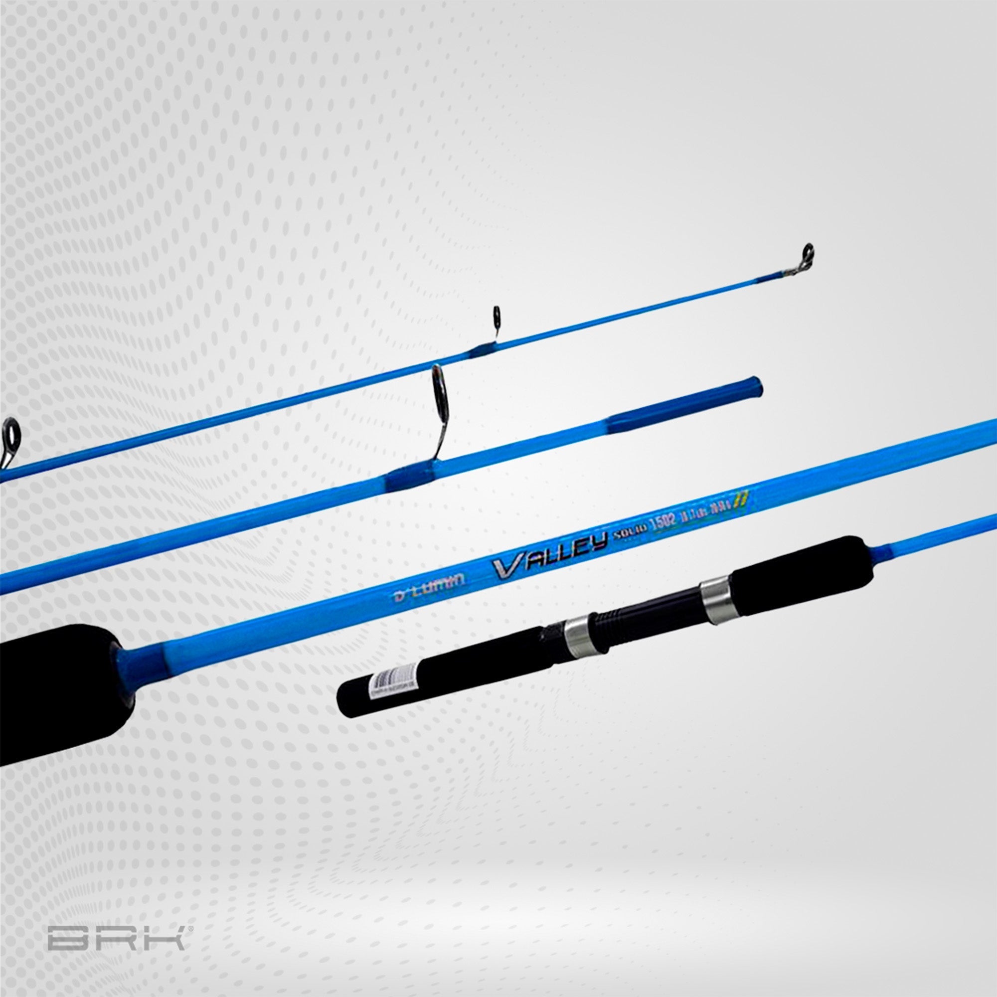 Vara de Pesca Deyu Valley SFS1502M-BE 17lbs 1,50m - Molinete (2 partes) - Imagem 2