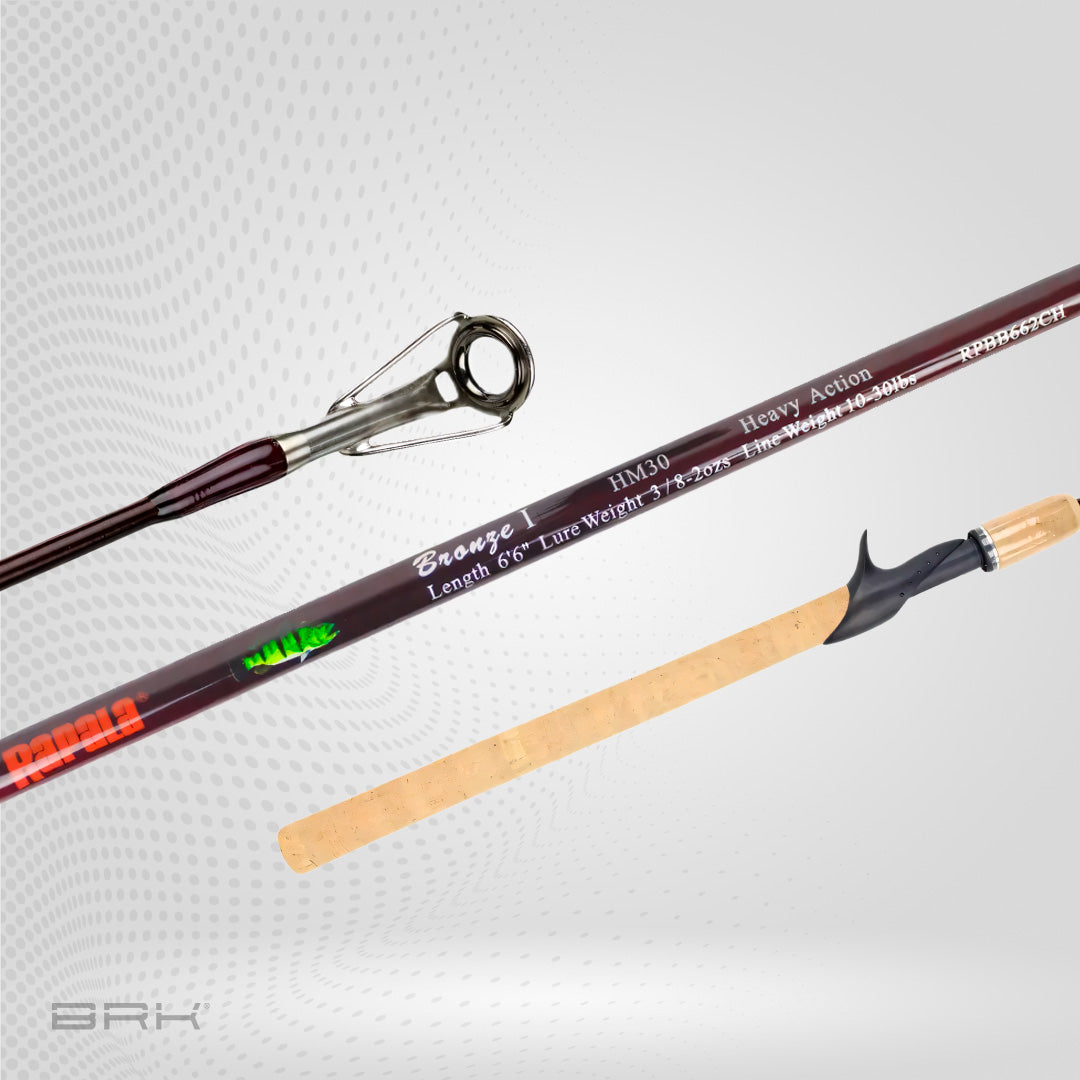 Vara de Pesca Rapala Bronze ZX 11RABR58CMH 25lbs 1,73m - Carretilha (Inteiriça) - Imagem 2