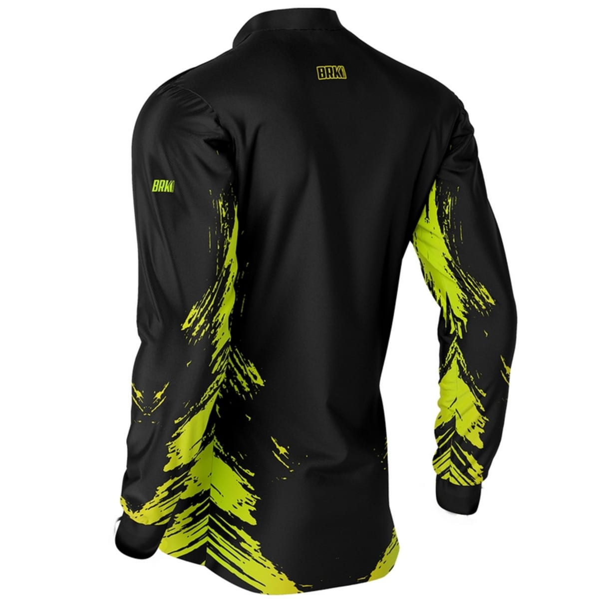 Camisa de Pesca Masculina Brk Yellow Flush com UV50+ - Imagem 4