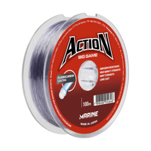 Linha Action Big Game Nylon Cinza 100m - Marine Sports