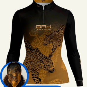 Camisa Feminina Brk Amazon Onça com Proteção UV50