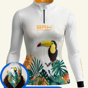 Camisa Feminina Brk Amazon Tucano com Proteção UV50