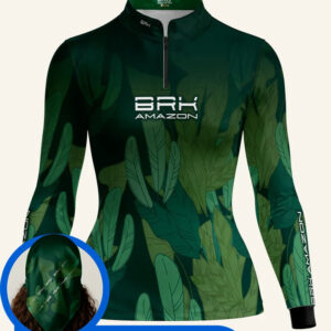 Camisa Feminina Brk Amazon Floresta com Proteção UV50