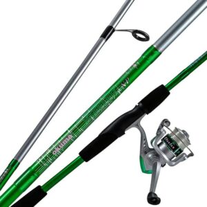 Kit Vara E Molinete Okuma Steeler Xp Verde 1,68cm 2 Partes