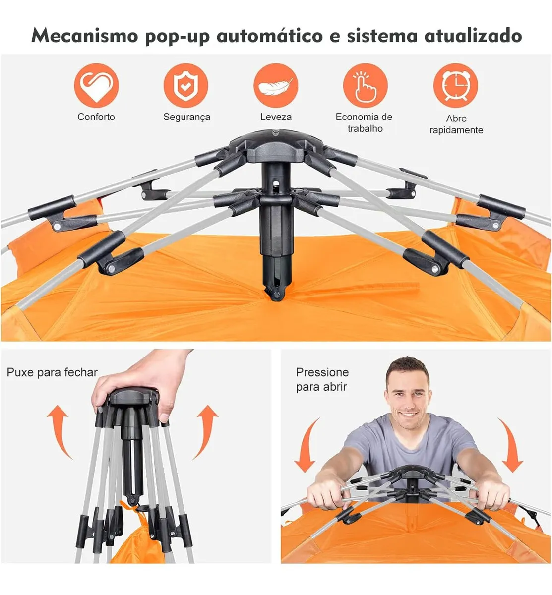 Barraca Hexagonal Joyfox - Imagem 6