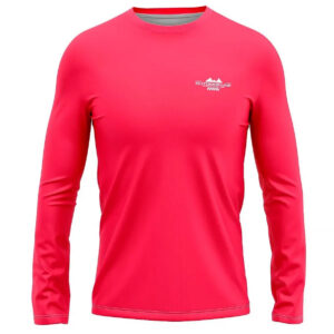 Camisa Térmica Segunda Pele Brk Infantil Rosa com Proteção UV50+