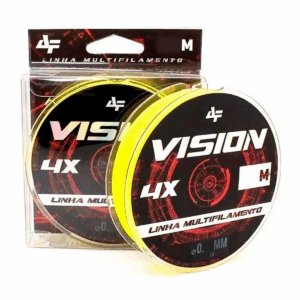 Linha de Pesca Multifilamento Vision X4 150m Albatroz - Amarelo