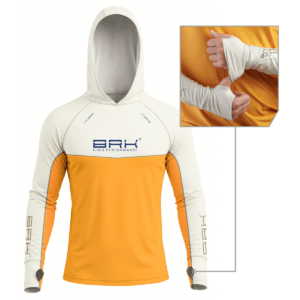 Camisa de Pesca Brk com Capuz Hybrid Off Lure com Proteção Solar UV50+