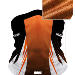 Bandana BlackMask  Brk Preto e Laranja com Proteção UV50+