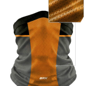 Bandana BlackMask Brk Preto e Laranja com Proteção UV50+