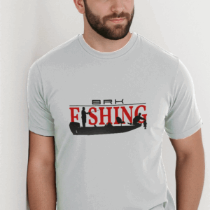 Camiseta de Pesca Brk Fishing Pescador com Algodão Premium