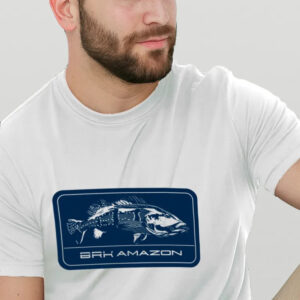 Camiseta Básica de Algodão Brk Clean Tucunaré