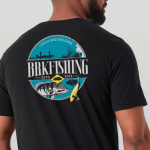 Camiseta Fishing Brk Catch And Release com Algodão Premium