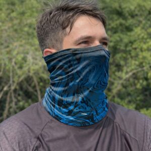 Bandana Tubeneck Black Blue BRK UV50 Coleção Grunge