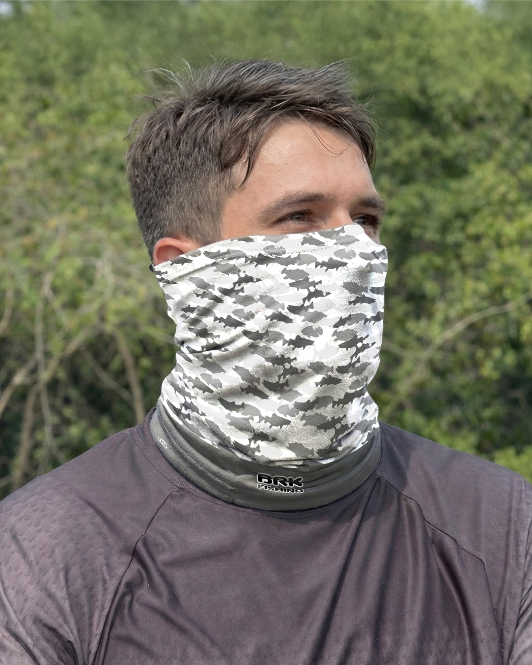 Bandana Tubeneck Brk UV50 Peixe Camuflado Coleção Peixes