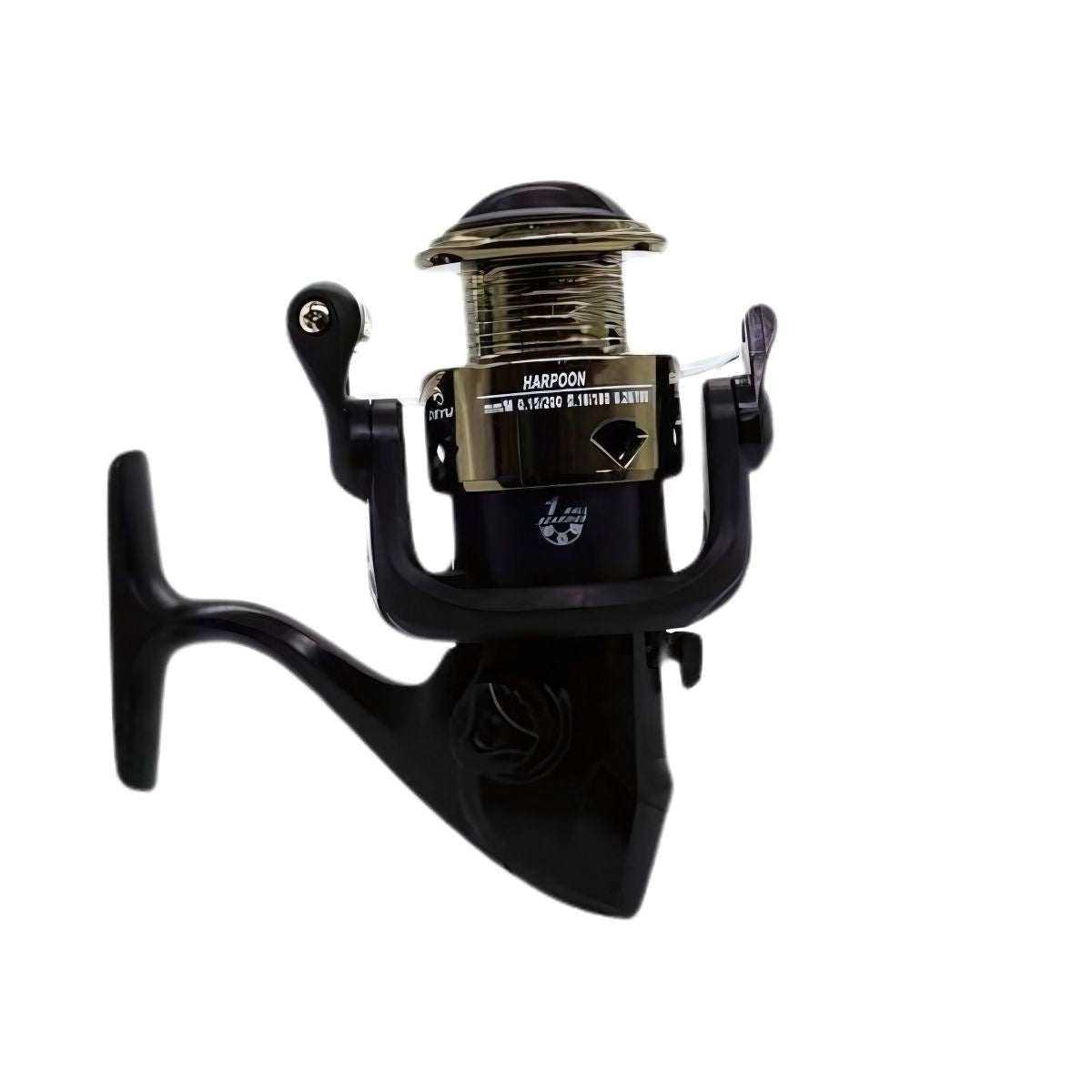 Molinete Deyu Harpoon Bk 2000 Preto - 5.2.1 - Imagem 3