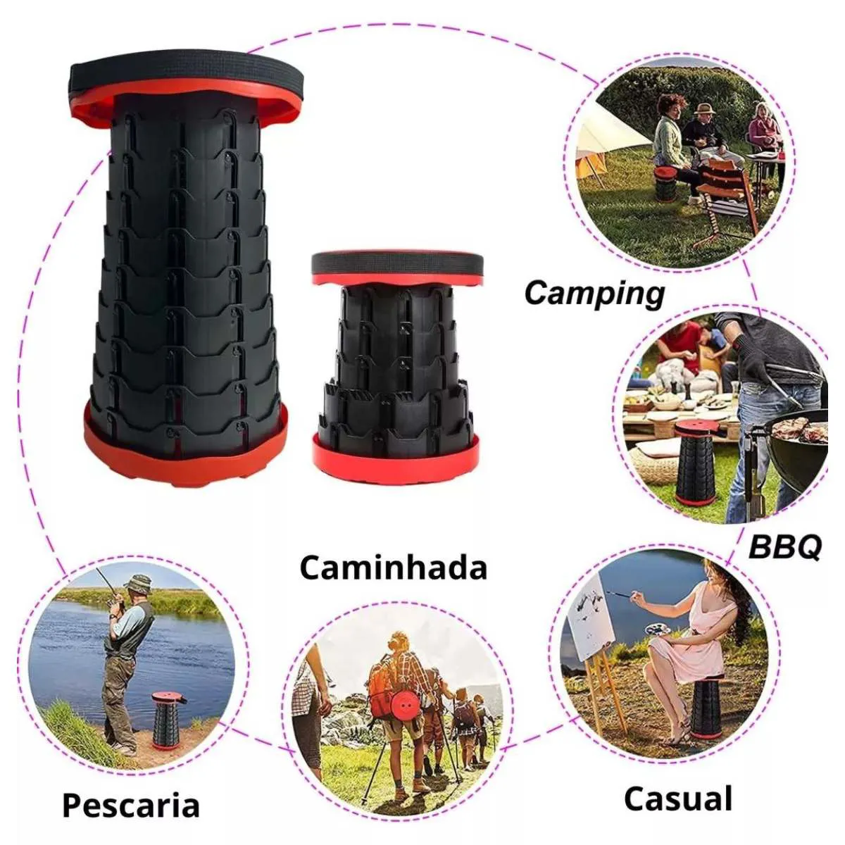 Banco Telescópico Portátil Albatroz DZ-150 - Imagem 7