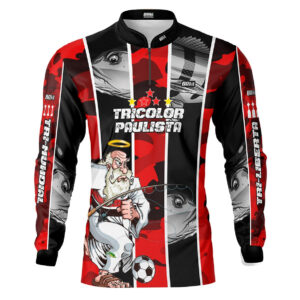 Camisa de Pesca Brk Tucunaré Futebol 93 com Proteção Solar UV50+