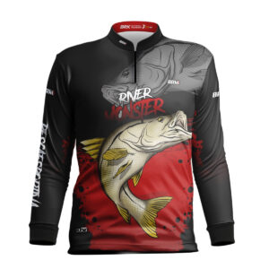 Camisa de Pesca Infantil Brk Robalo Monster com Proteção UV 50+