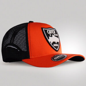 Boné de Pesca Brk Catch and Release Laranja com Preto