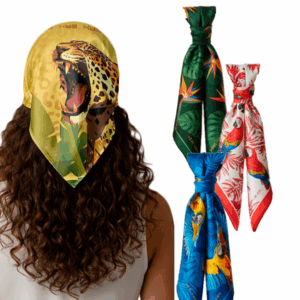 Lenço Feminino com Proteção UV50 BRK — Coleção Amazon