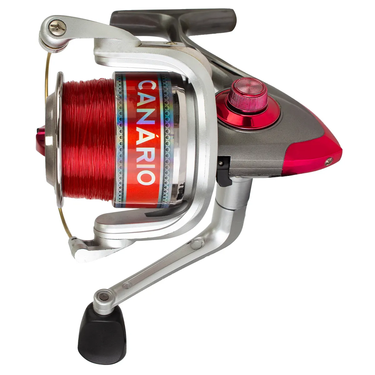 Molinete Albatroz Canario 40 Red 3 Rol. Recolhimento 5:2:1 - Imagem 2