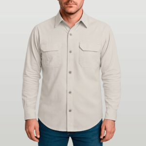 Camisa de Botão Brk Areia com Proteção UV50+