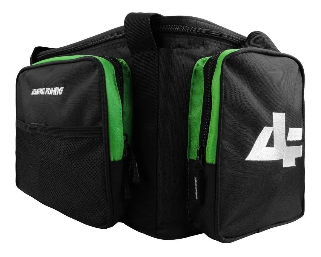 Bolsa de Pesca Albatroz AF16-0111 Black com 4 Estojos