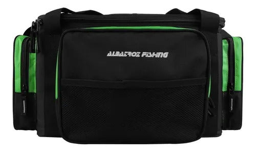 Bolsa de Pesca Albatroz AF16-0111 Black com 4 Estojos - Imagem 2