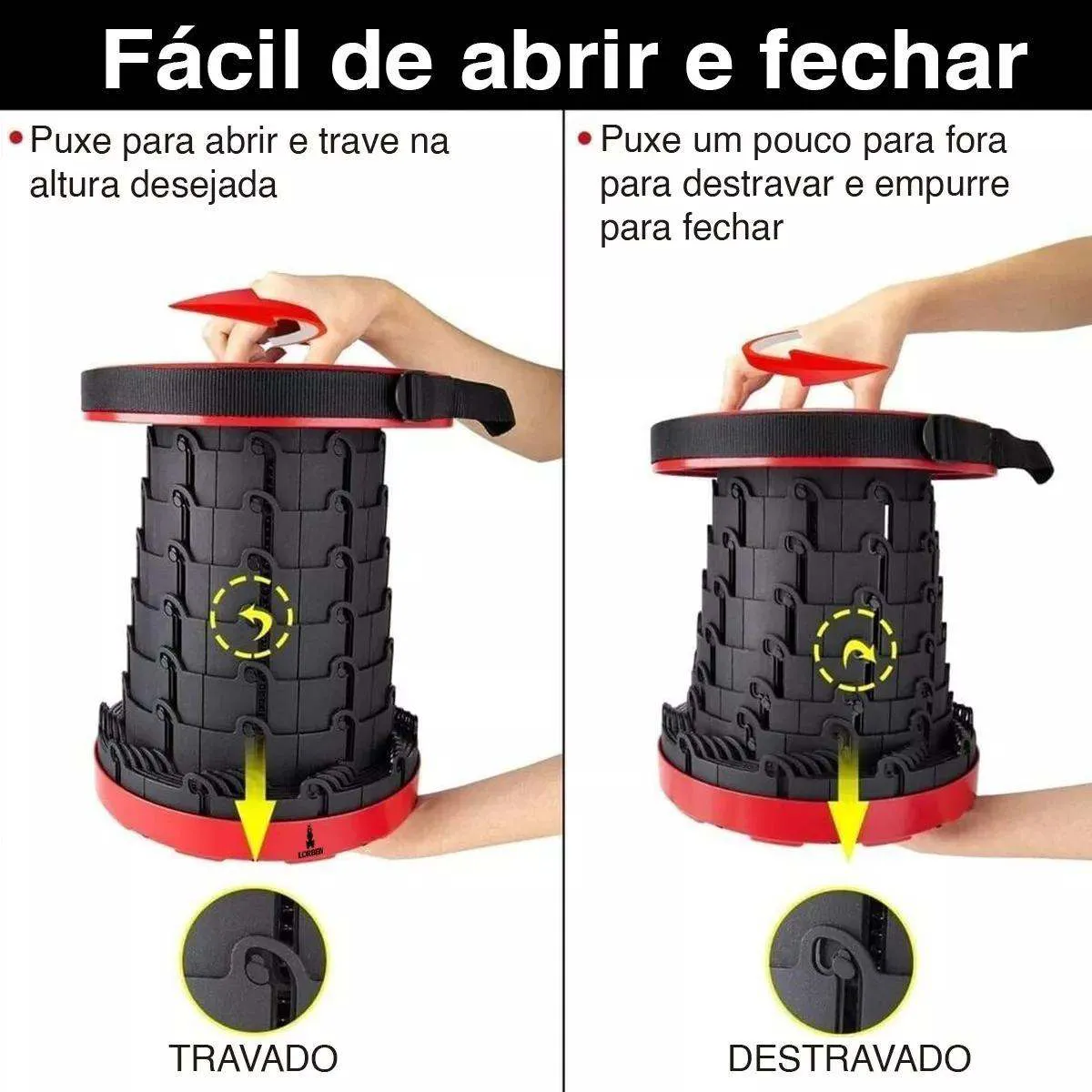 Banco Telescópico Portátil Albatroz DZ-150 - Imagem 6