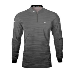 Camisa de Pesca Brk Mescla Cinza com Proteção Solar UV50+