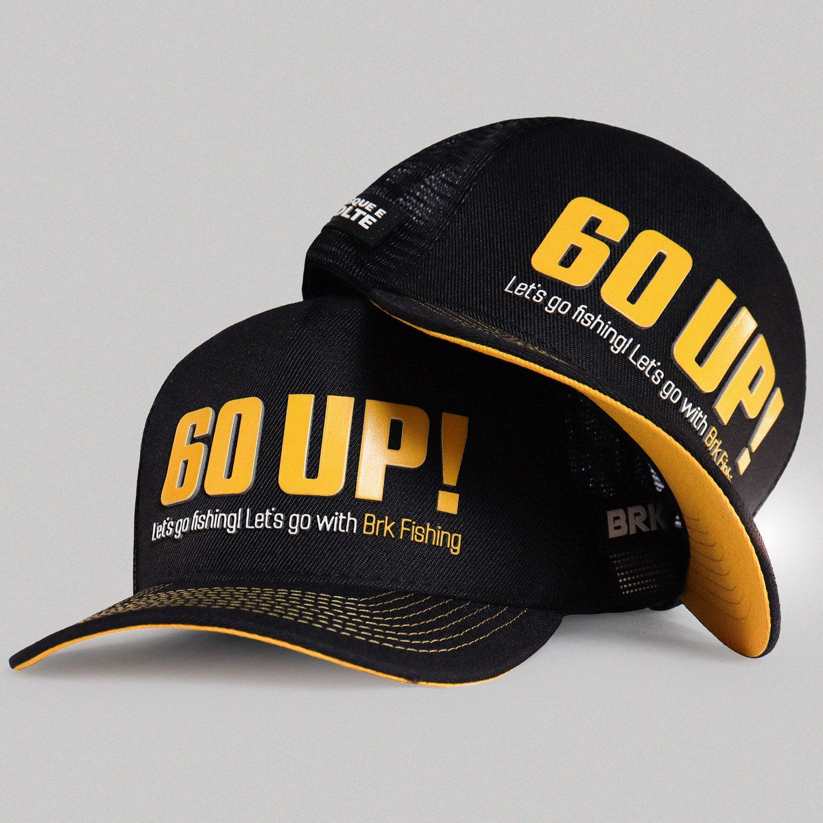 Design exclusivo do boné BRK Fishing