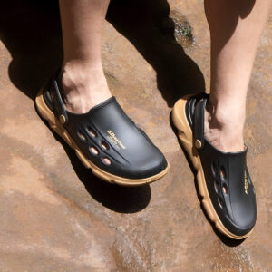 Sandália Antiderrapante para Pesca Boaonda Adventure Preto Crepe