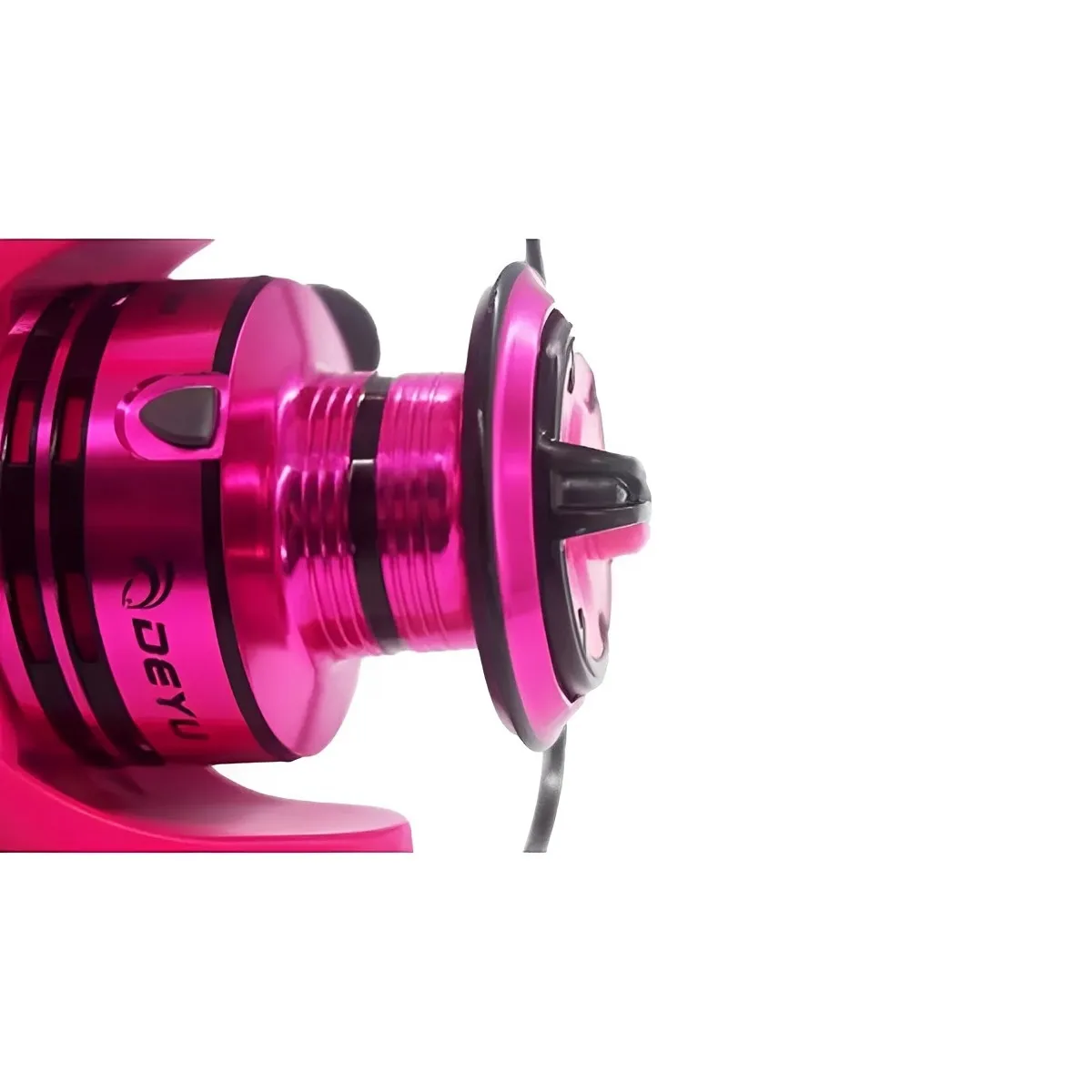 Molinete Deyu Caninana TW 2000 Rosa 3 Rol. Recolhimento 5:2:1 - Imagem 2