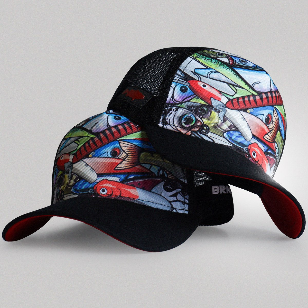 Design exclusivo do boné BRK Fishing
