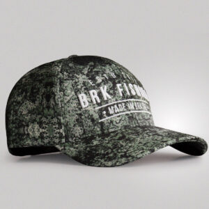 Boné de Pesca Brk Made In Brasil Camo Verde 6 Gomos