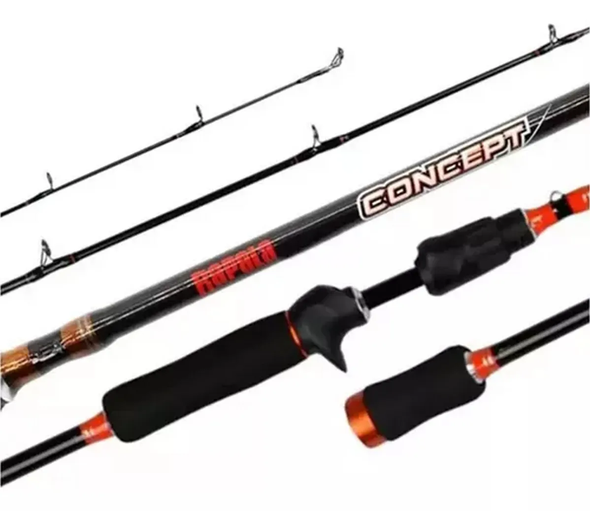 Vara Rapala Concept 11RACON58CHP 17-25lb (8-11Kg) 5'8" (1,76m) - Carretilha (Inteiriça) - Imagem 2