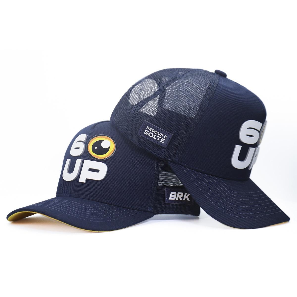 Design exclusivo do boné BRK Fishing