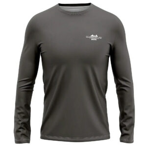Camisa Térmica Segunda Pele Brk Infantil Cinza com Proteção UV50+